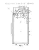 HIGH PERFORMANCE REFRIGERATOR HAVING EVAPORATOR OUTSIDE CABINET diagram and image