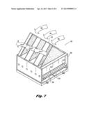 MODULAR DRAIN PAN ASSEMBLY FOR ADJACENT HORIZONTALLY POSITIONED DUAL-PASS     COOLING COILS diagram and image