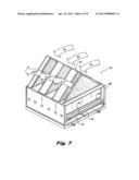 MODULAR DRAIN PAN ASSEMBLY, WITH SEAMLESS FLOOR, FOR HORIZONTALLY     POSITIONED DUAL-PASS COOLING COILS diagram and image