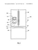 REFRIGERATOR APPLIANCE WITH ICE DISPENSER diagram and image