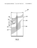 REFRIGERATOR APPLIANCE WITH ICE DISPENSER diagram and image