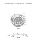 Hinge Arrangement for a Garment Washing Device diagram and image