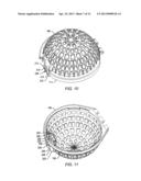 Hinge Arrangement for a Garment Washing Device diagram and image