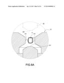 HEAT CONDUCTING STRUCTURE WITH COPLANAR HEATED PORTION, MANUFACTURING     METHOD THEREOF, AND HEAT SINK THEREWITH diagram and image