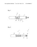 EARTH CABLE CONNECTING STRUCTURE OF SHIELDED ELECTRIC WIRE diagram and image