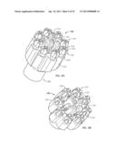 DRILL BITS HAVING ROTATING CUTTING STRUCTURES THEREON diagram and image