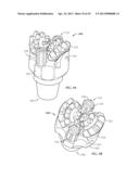 DRILL BITS HAVING ROTATING CUTTING STRUCTURES THEREON diagram and image