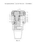 DRILL BITS HAVING ROTATING CUTTING STRUCTURES THEREON diagram and image