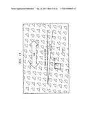 BUMP ARRAY DEVICE HAVING ASYMMETRIC GAPS FOR SEGREGATION OF PARTICLES diagram and image