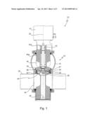 Valve For Product-Guiding Processing Plant diagram and image