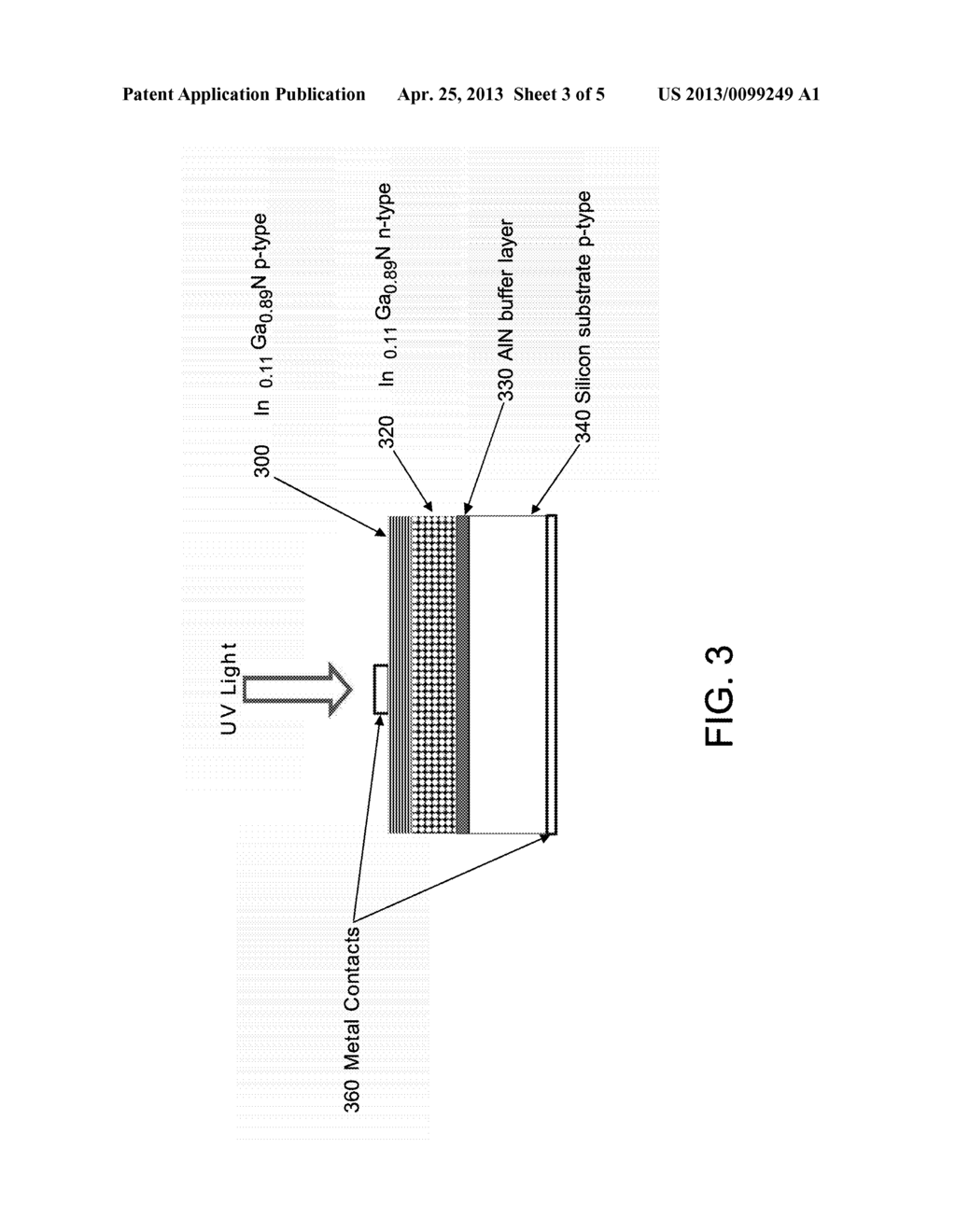 NITRIDE UV LIGHT SENSORS ON SILICON SUBSTRATES - diagram, schematic, and image 04