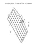 INTEGRATED BLACKJACK HOLE CARD READERS AND CHIP RACKS, AND IMPROVED COVERS     FOR CHIP RACKS diagram and image