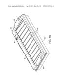 INTEGRATED BLACKJACK HOLE CARD READERS AND CHIP RACKS, AND IMPROVED COVERS     FOR CHIP RACKS diagram and image