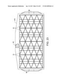 INTEGRATED BLACKJACK HOLE CARD READERS AND CHIP RACKS, AND IMPROVED COVERS     FOR CHIP RACKS diagram and image