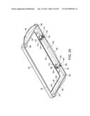 INTEGRATED BLACKJACK HOLE CARD READERS AND CHIP RACKS, AND IMPROVED COVERS     FOR CHIP RACKS diagram and image