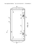 INTEGRATED BLACKJACK HOLE CARD READERS AND CHIP RACKS, AND IMPROVED COVERS     FOR CHIP RACKS diagram and image