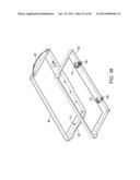 INTEGRATED BLACKJACK HOLE CARD READERS AND CHIP RACKS, AND IMPROVED COVERS     FOR CHIP RACKS diagram and image