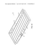 INTEGRATED BLACKJACK HOLE CARD READERS AND CHIP RACKS, AND IMPROVED COVERS     FOR CHIP RACKS diagram and image