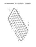 INTEGRATED BLACKJACK HOLE CARD READERS AND CHIP RACKS, AND IMPROVED COVERS     FOR CHIP RACKS diagram and image