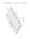 INTEGRATED BLACKJACK HOLE CARD READERS AND CHIP RACKS, AND IMPROVED COVERS     FOR CHIP RACKS diagram and image