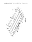 INTEGRATED BLACKJACK HOLE CARD READERS AND CHIP RACKS, AND IMPROVED COVERS     FOR CHIP RACKS diagram and image