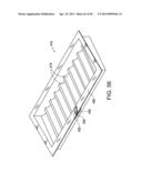 INTEGRATED BLACKJACK HOLE CARD READERS AND CHIP RACKS, AND IMPROVED COVERS     FOR CHIP RACKS diagram and image