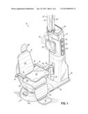 OPHTHALMIC EXAMINATION CHAIR HAVING TILT DRIVE ASSEMBLY diagram and image