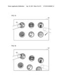 INPUT CONTROL DEVICE, INPUT CONTROL METHOD, AND INPUT CONTROL PROGRAM FOR     CONTROLLING DISPLAY TARGET UPON RECEIVING INPUT ON DISPLAY SCREEN OF     DISPLAY DEVICE diagram and image