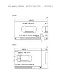 INPUT CONTROL DEVICE, INPUT CONTROL METHOD, AND INPUT CONTROL PROGRAM FOR     CONTROLLING DISPLAY TARGET UPON RECEIVING INPUT ON DISPLAY SCREEN OF     DISPLAY DEVICE diagram and image