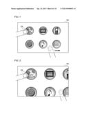 INPUT CONTROL DEVICE, INPUT CONTROL METHOD, AND INPUT CONTROL PROGRAM FOR     CONTROLLING DISPLAY TARGET UPON RECEIVING INPUT ON DISPLAY SCREEN OF     DISPLAY DEVICE diagram and image