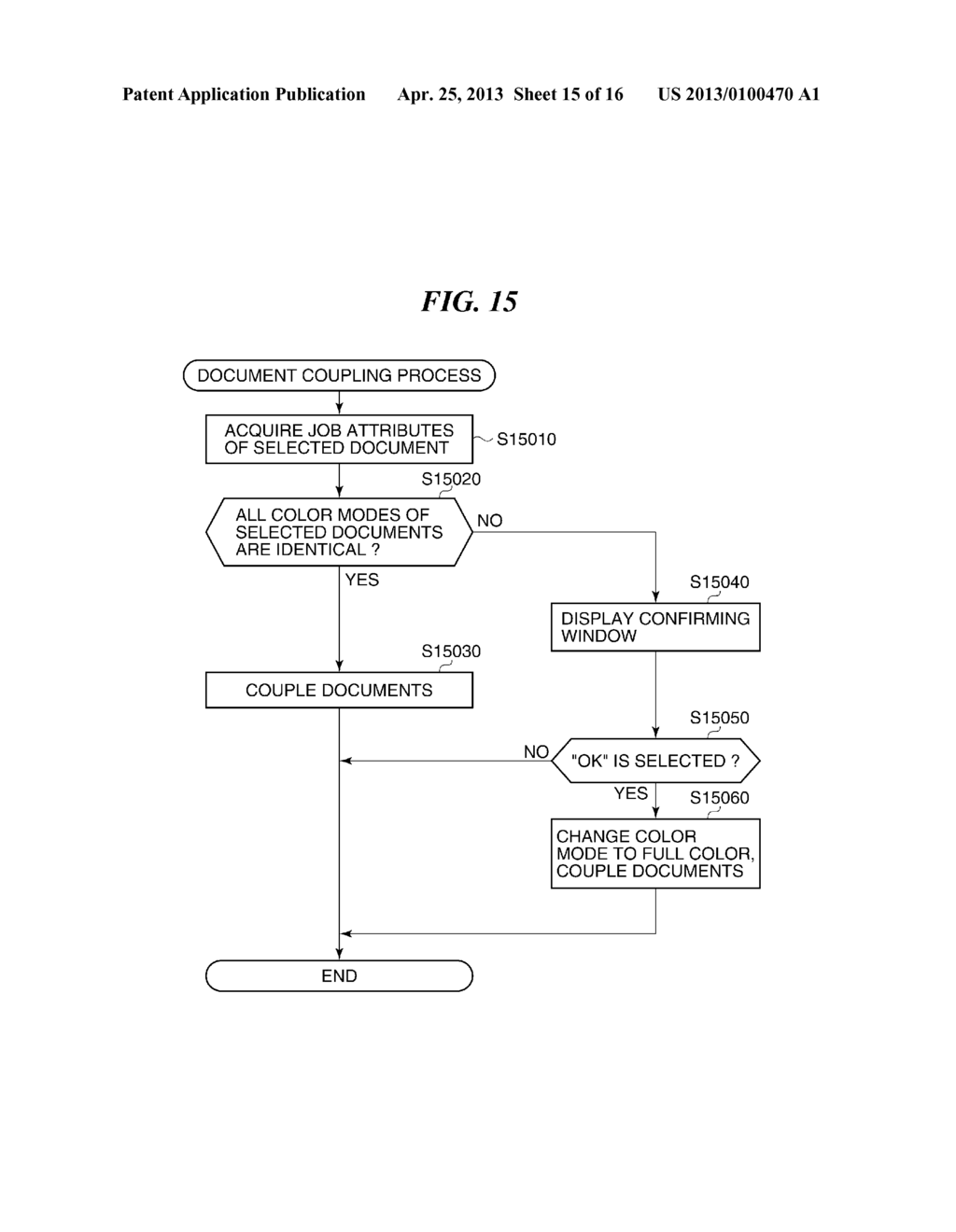 IMAGE PROCESSING APPARATUS THAT IS CAPABLE OF TWO-COLOR PRINTING, CONTROL     METHOD THEREFOR, AND STORAGE MEDIUM STORING CONTROL PROGRAM THEREFOR - diagram, schematic, and image 16