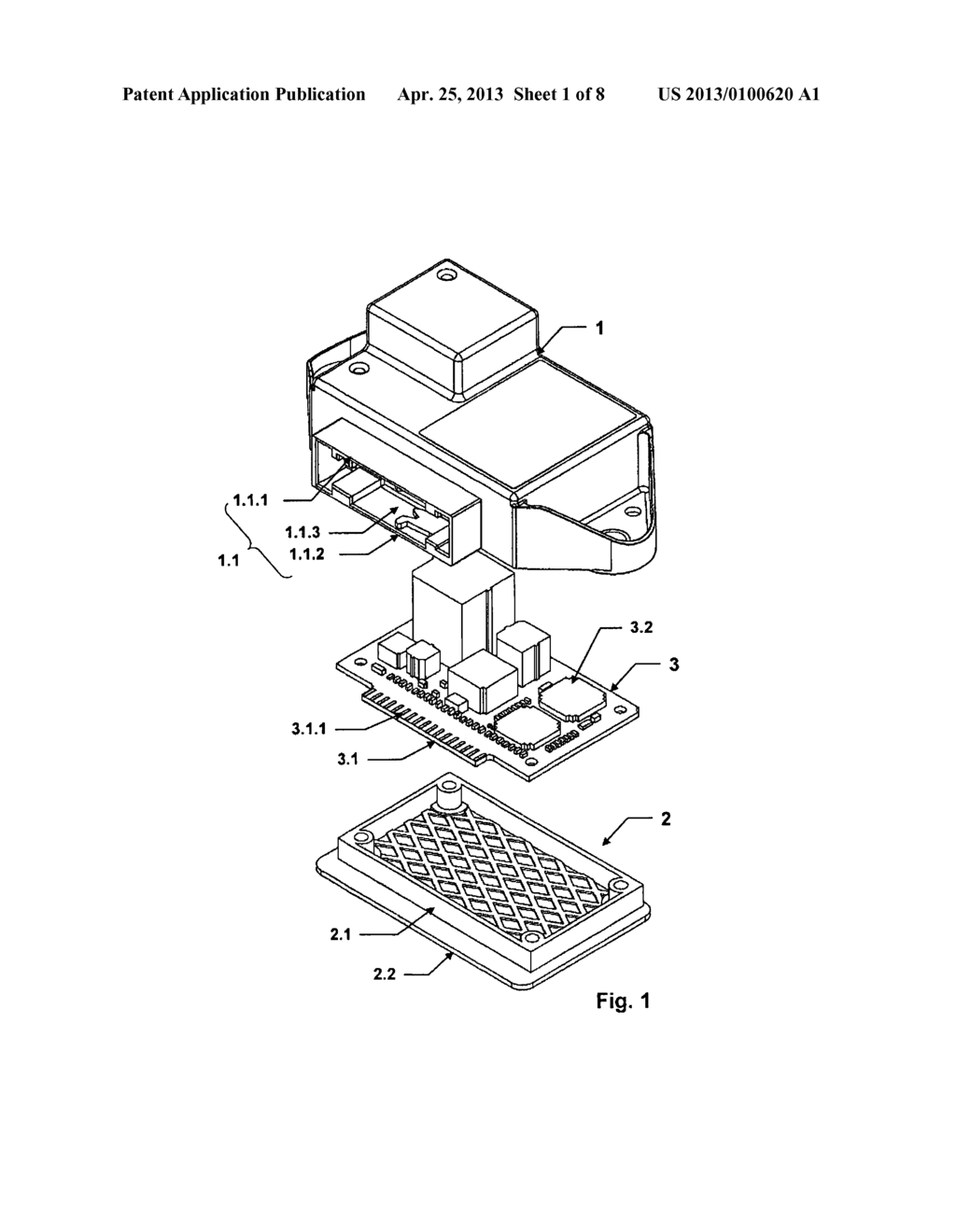 Electrical Assembly for a Motor Vehicle, Suitable for Contacting With a     Connector - diagram, schematic, and image 02