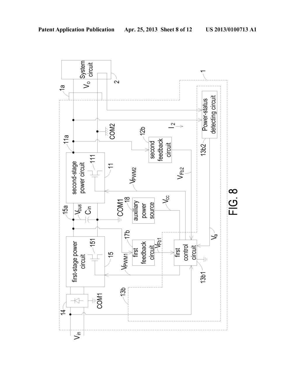 SWITCHING POWER CONVERSION CIRCUIT AND POWER SUPPLY USING SAME - diagram, schematic, and image 09