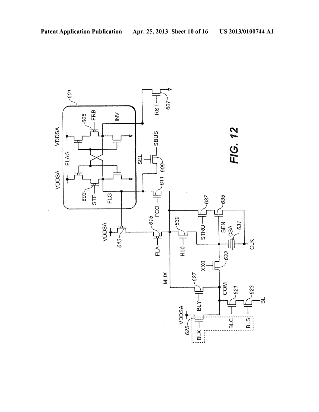 Compact Sense Amplifier for Non-Volatile Memory - diagram, schematic, and image 11