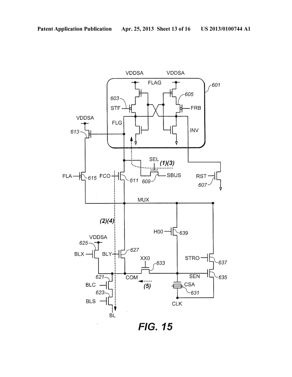 Compact Sense Amplifier for Non-Volatile Memory - diagram, schematic, and image 14