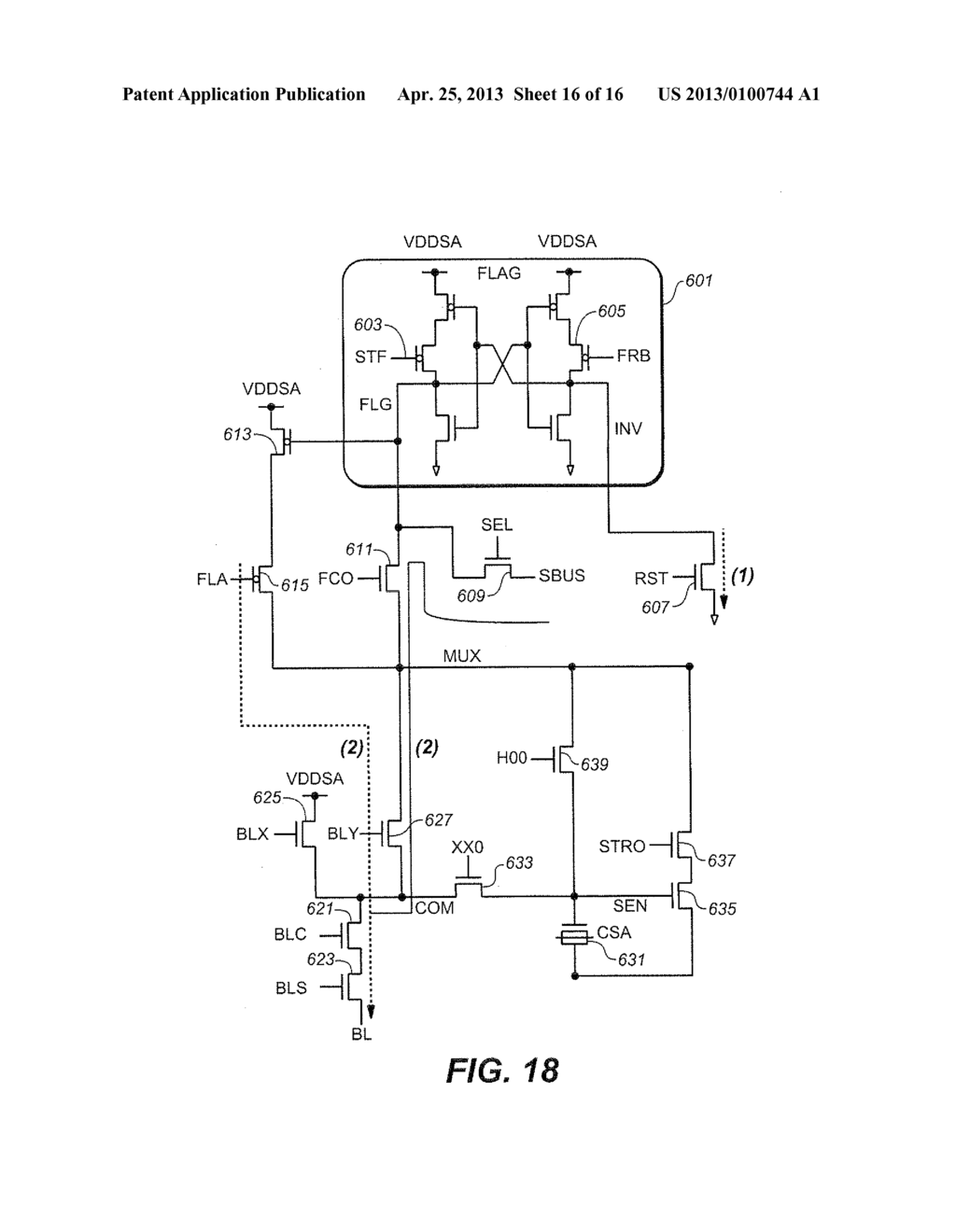 Compact Sense Amplifier for Non-Volatile Memory - diagram, schematic, and image 17