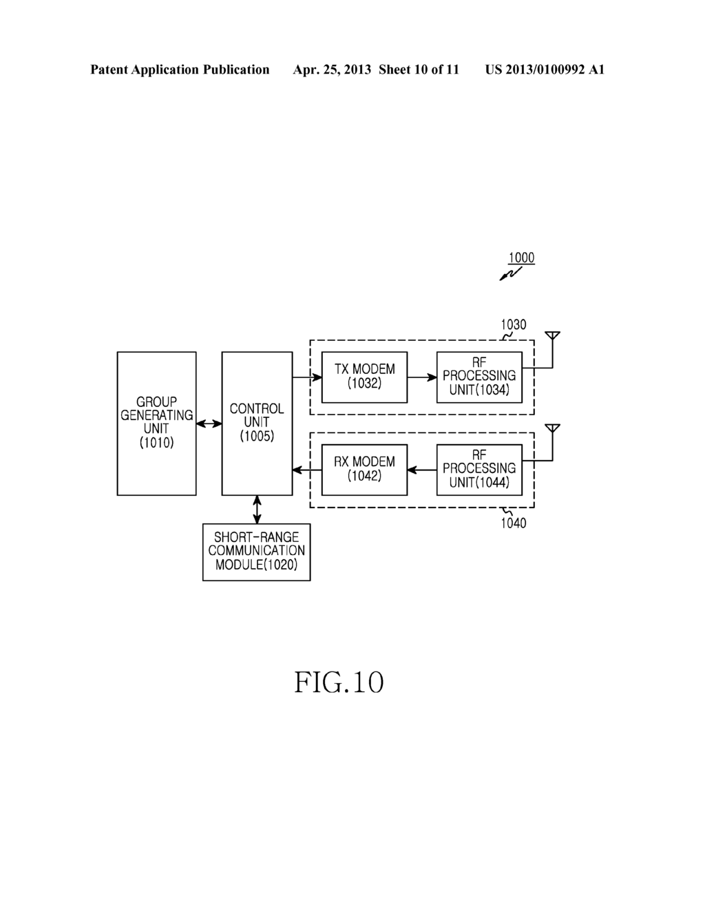 APPARATUS AND METHOD FOR PROVIDING MULTI-ANTENNA SCHEME IN WIRELESS     COMMUNICATION SYSTEM - diagram, schematic, and image 11