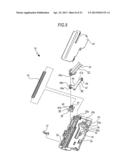 TRAY MOVING MECHANISM AND IN-VEHICLE AUDIO APPARATUS diagram and image