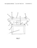 Excavating Apparatus with Swivel Mount Employing Swivel Adapter with Gear     Bearings Having Gears with Divergent Thickness diagram and image