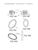 Excavating Apparatus with Swivel Mount Employing Swivel Adapter with Gear     Bearings Having Gears with Divergent Thickness diagram and image