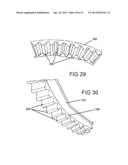 Excavating Apparatus with Swivel Mount Employing Swivel Adapter with Gear     Bearings Having Gears with Divergent Thickness diagram and image