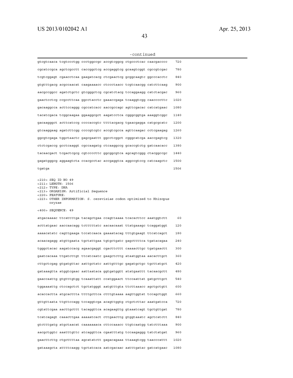 GENETICALLY MODIFIED FUNGI AND THEIR USE IN LIPID PRODUCTION - diagram, schematic, and image 56