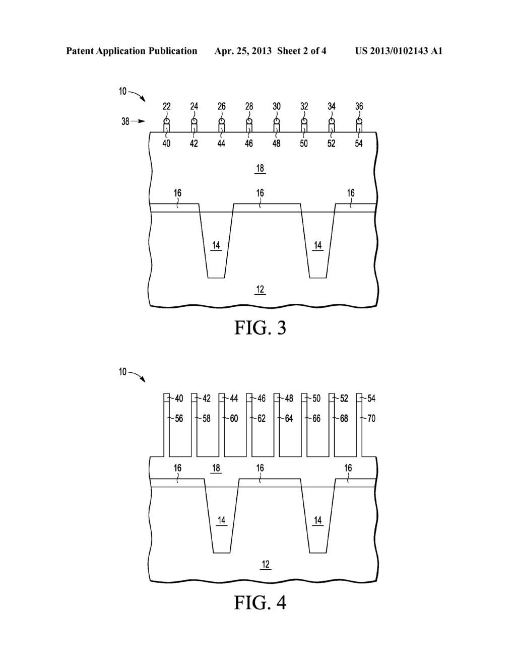 METHOD OF MAKING A NON-VOLATILE MEMORY CELL HAVING A FLOATING GATE - diagram, schematic, and image 03