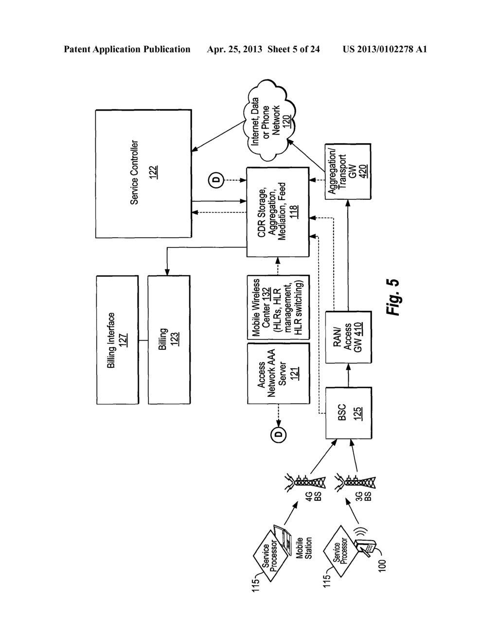 ENHANCED ROAMING SERVICES AND CONVERGED CARRIER NETWORKS WITH DEVICE     ASSISTED SERVICES AND A PROXY - diagram, schematic, and image 06