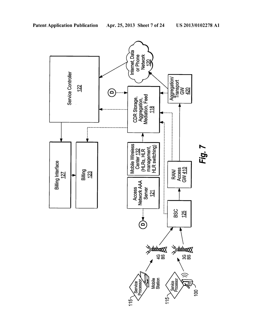 ENHANCED ROAMING SERVICES AND CONVERGED CARRIER NETWORKS WITH DEVICE     ASSISTED SERVICES AND A PROXY - diagram, schematic, and image 08