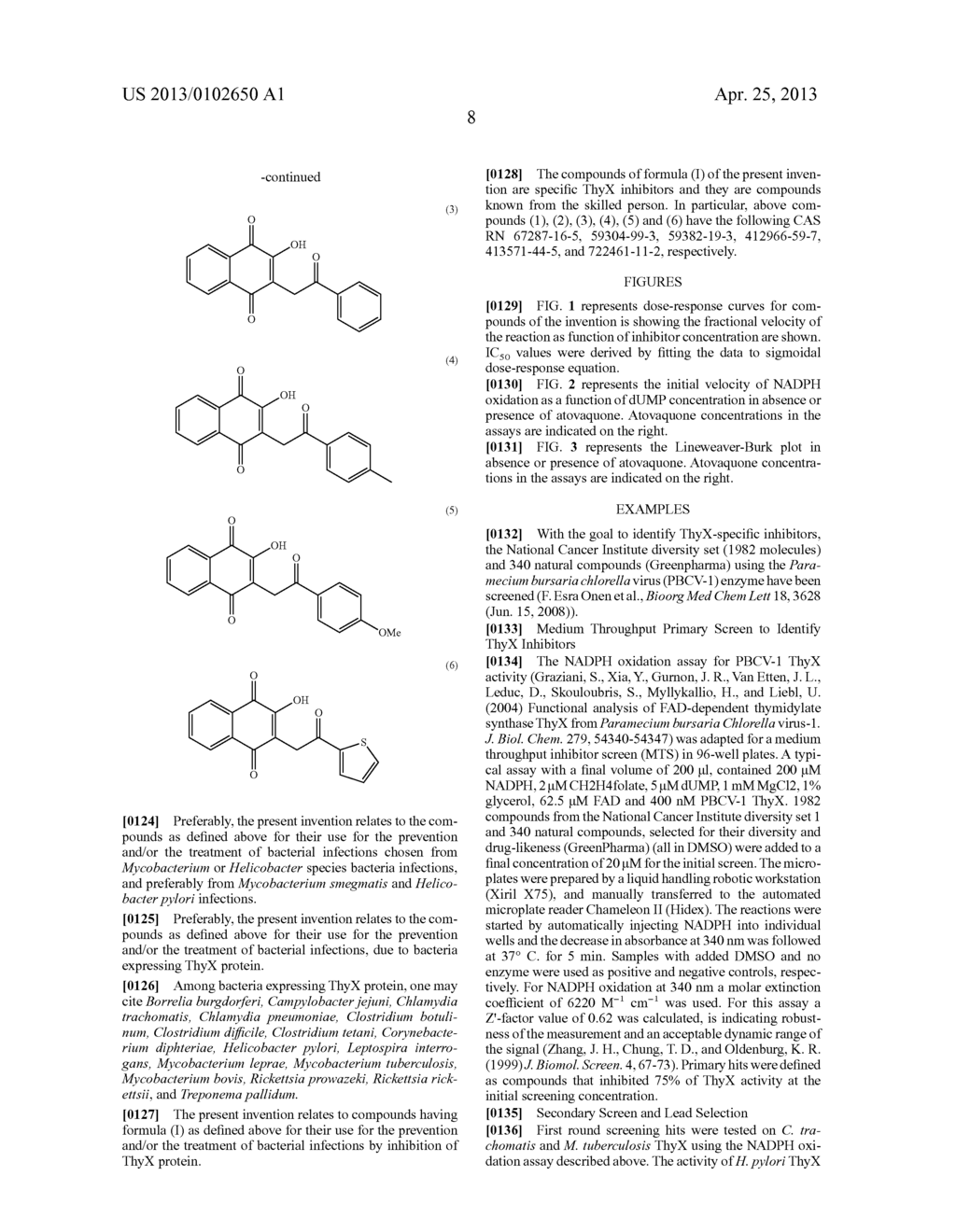 ANTIMICROBIAL COMPOUNDS OF 1,4-NAPHTOQUINONE STRUCTURE - diagram, schematic, and image 11