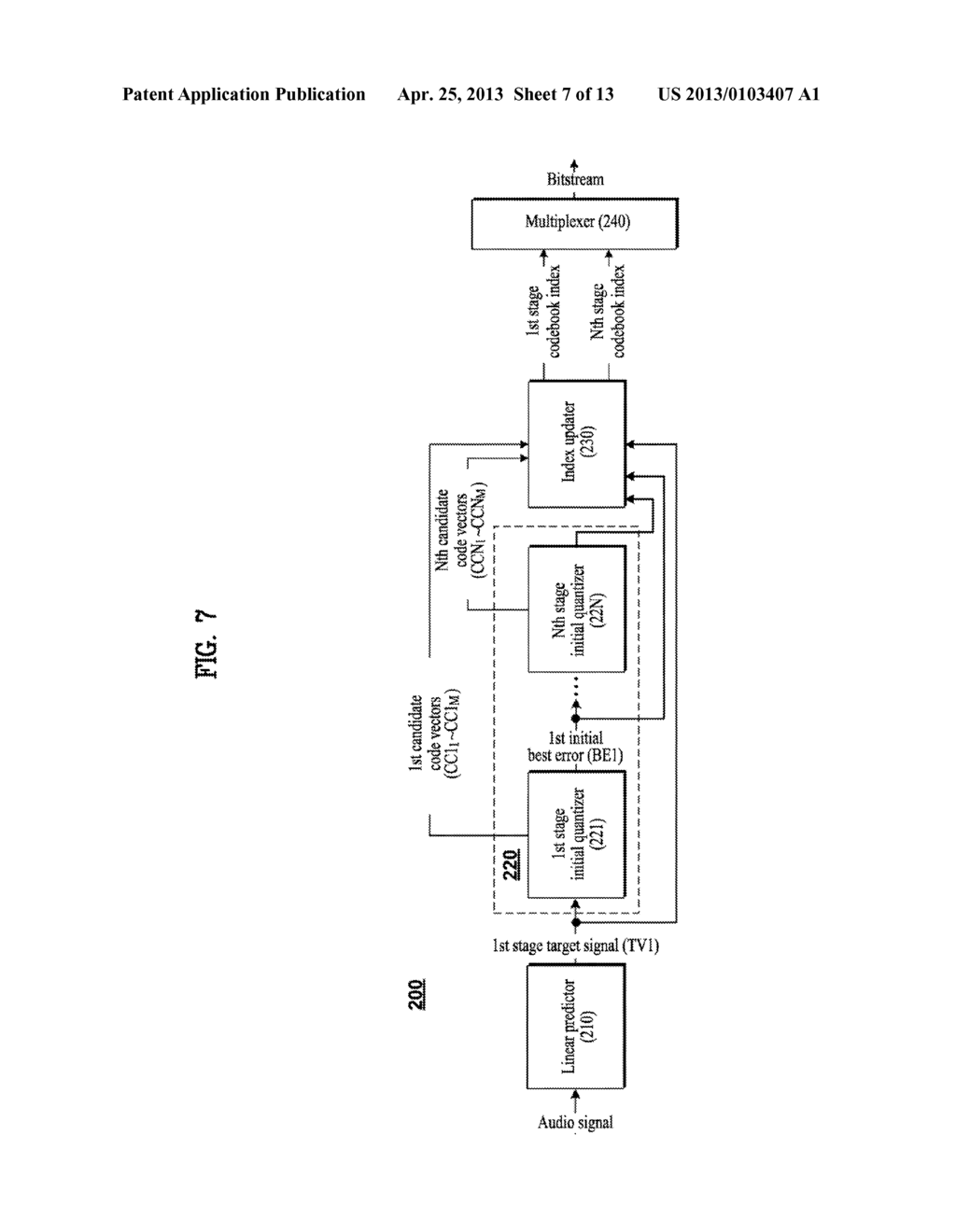 METHOD AND APPARATUS FOR PROCESSING AN AUDIO SIGNAL - diagram, schematic, and image 08