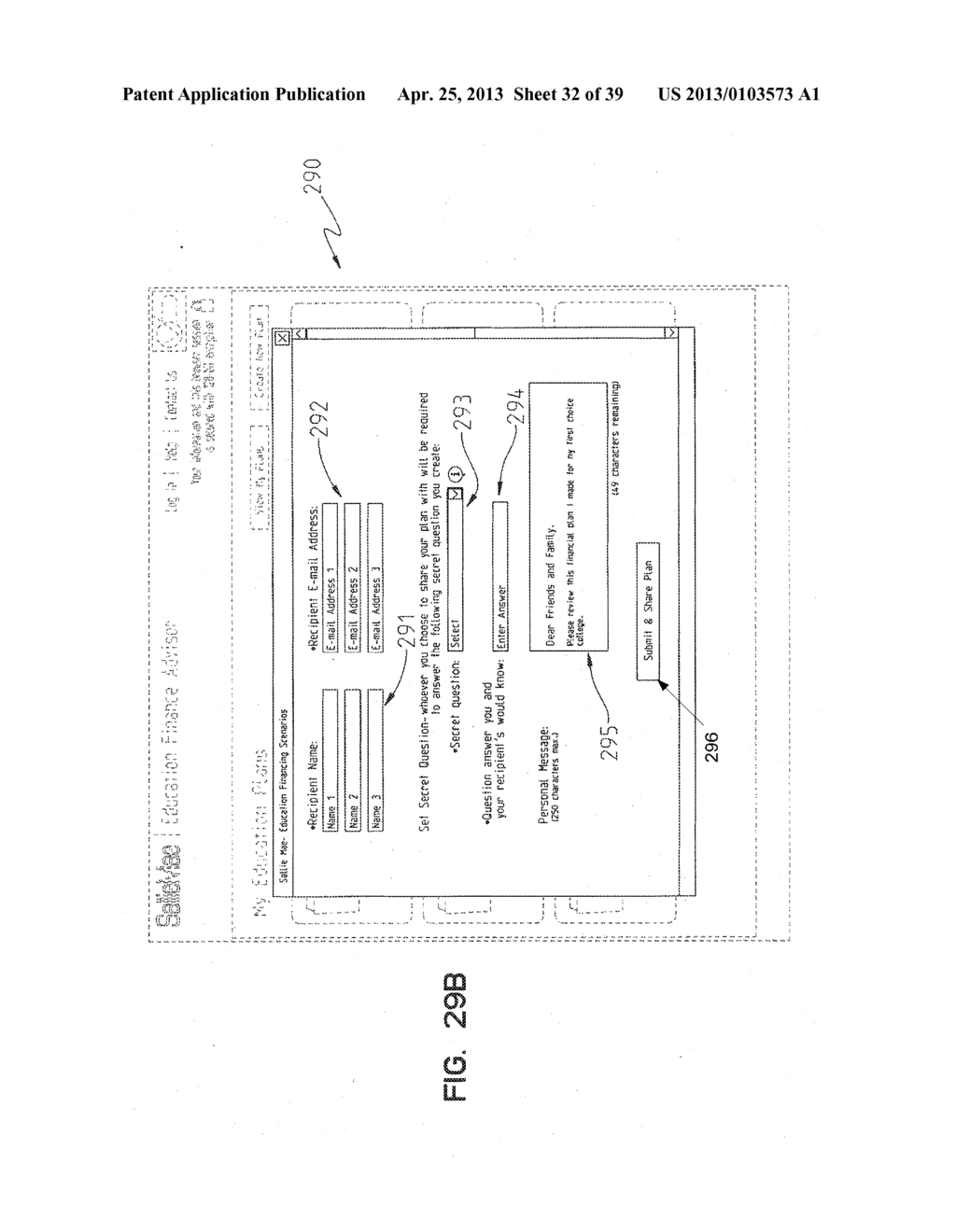 METHOD AND APPARATUS FOR EDUCATIONAL FINANCIAL PLANNING - diagram, schematic, and image 33