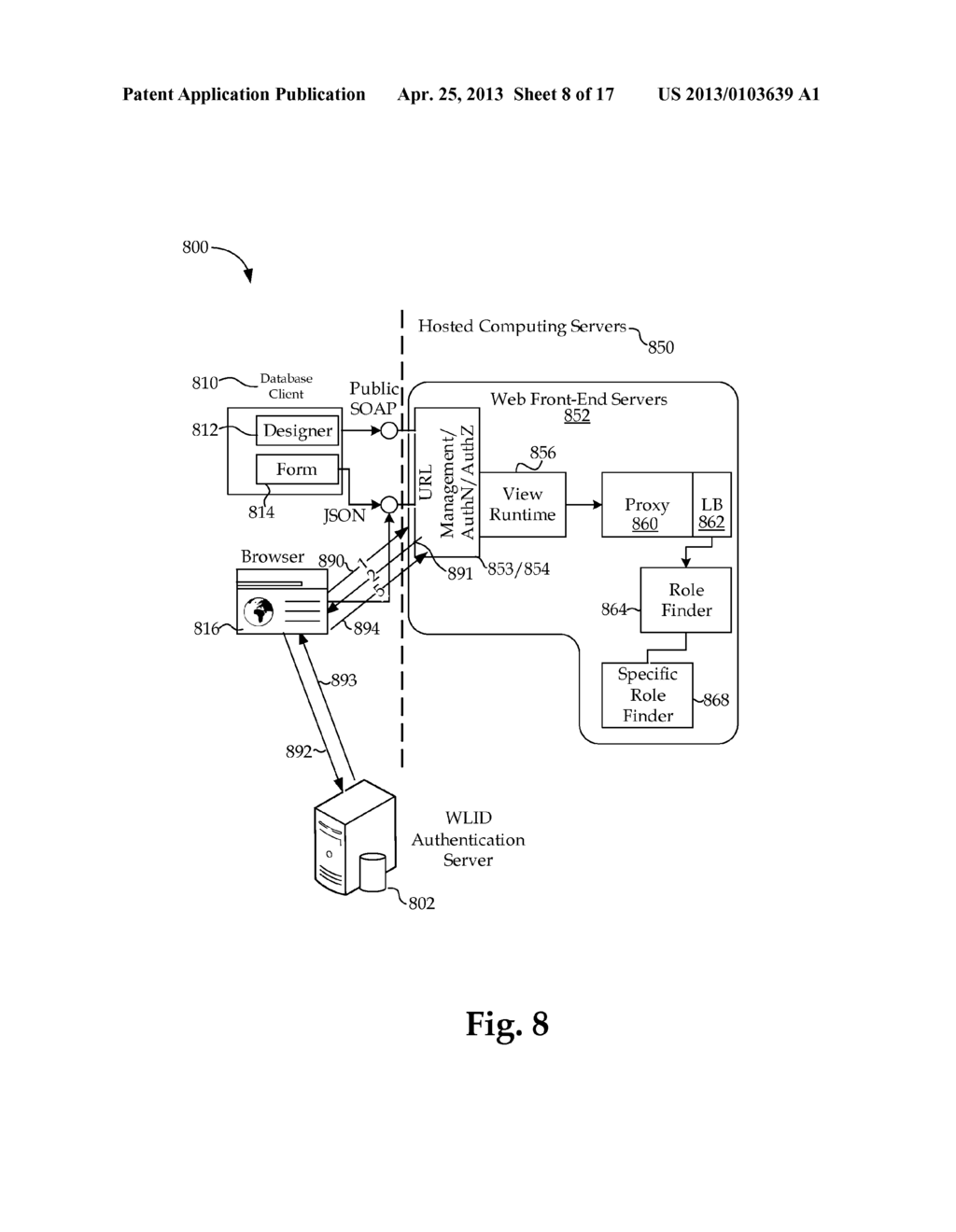 CREATING WEB APPLICATIONS USING CLOUD-BASED FRICTION-FREE DATABASES     WITHOUT REQUIRING WEB HOSTING KNOWLEDGE - diagram, schematic, and image 09