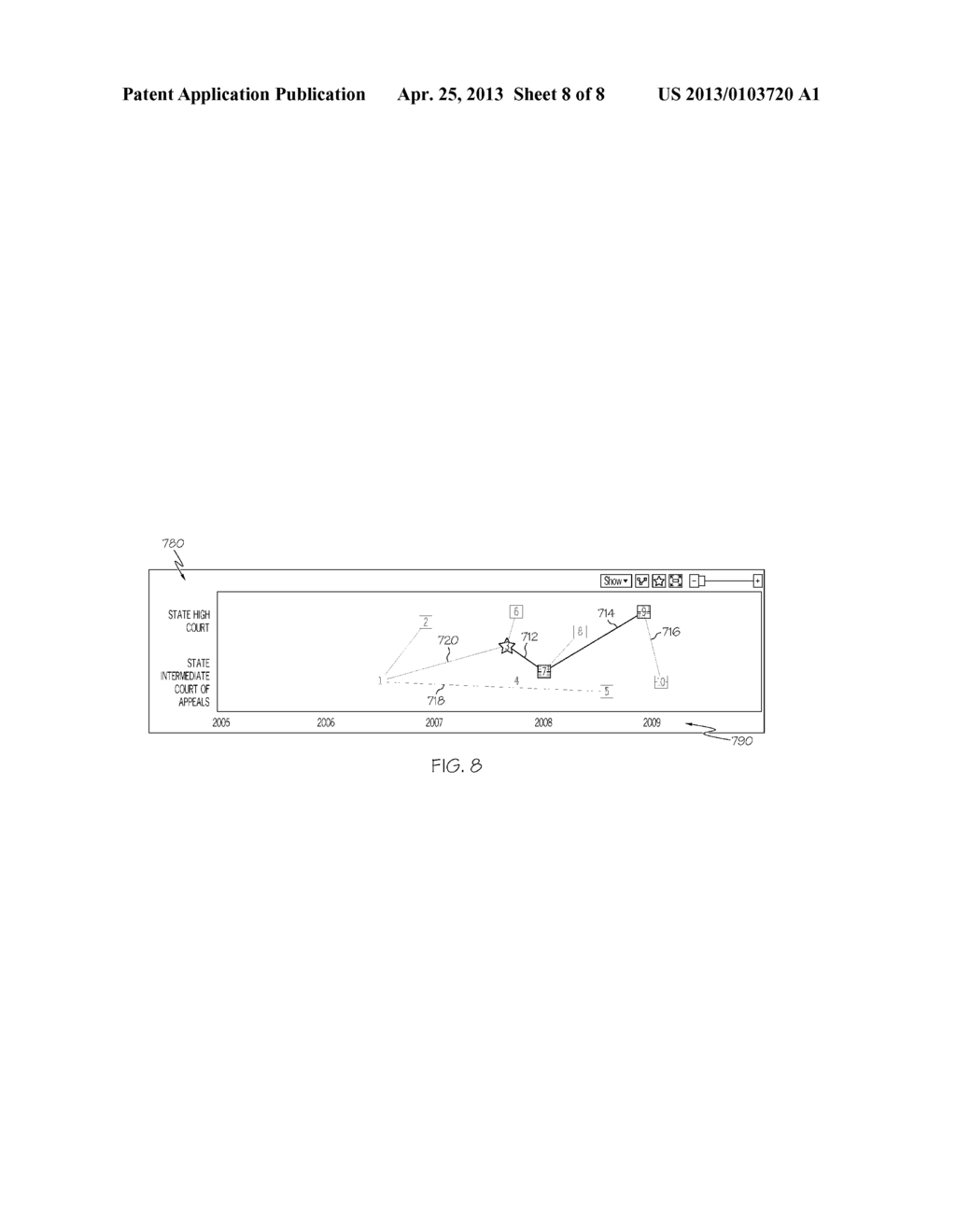 Systems and Methods For Providing For Display A Map That Graphically     Represents The Association Among Documents - diagram, schematic, and image 09